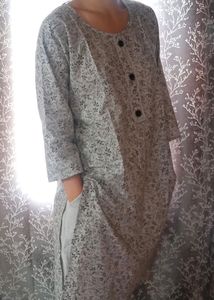 Printed kurti set