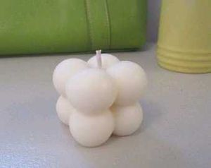 Pack Of 4 Bubble Candle