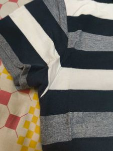 Striped Polo T-Shirt