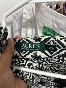 Ralph Lauren Fit &amp; Flare Tank Midi Dress