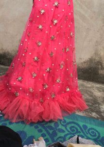 Party Wear Crop Top Skirt