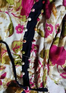 Floral Print Maxi Dress