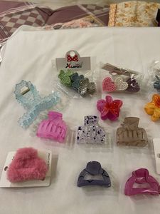 Cute Hair Clip Bundle Set Of 21