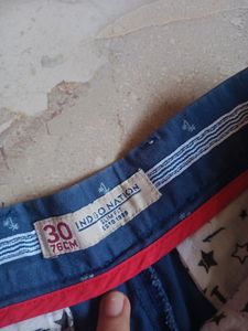 Indigo Nation Bermuda Shorts
