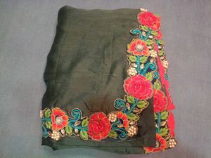 Embroidered Floral saree