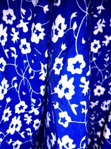 Floral Blue Dress