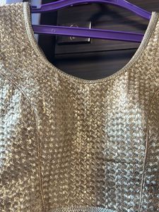 Golden Sequin Blouse