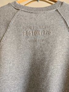 ZARA Oversized Sweatshirt with Slogan