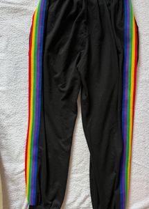 Rainbow Stripe Joggers