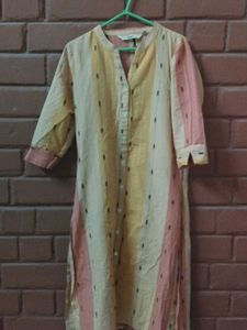 Boho Chic Striped Kurti