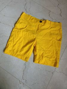 New Shorts Yellow
