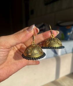 Jhumka Earrings, Unused