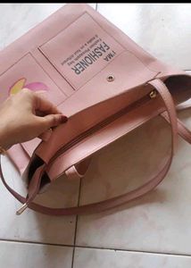 Cute Pink Tote Bag