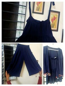 Women&#39;s Inweave Blue Dress