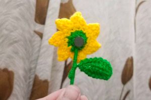 Crochet 🌻 Fridge Magnet 🧲