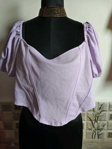 🎁Buy 1, Get 1 Free🎁  XL/ XXL Lilac Corset T