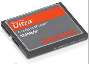 Unused 2GB Compact Flash Card, SANDISK MAKE