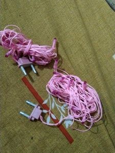 Pink Colour Jhumar Light