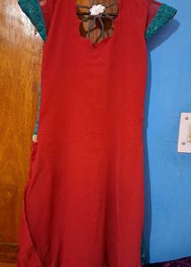 Brown Long Kurti