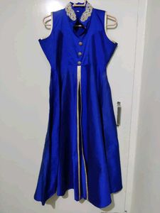 Royal Blue Ethnic Gown