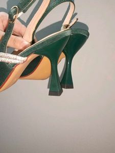 Emerald Green Heels