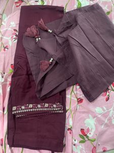 Indya Embroidered Kurta set