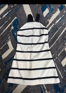 Striped Halter Dress