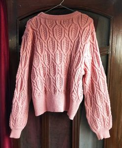 Pearl Embellished Knit Pullover GLOBAL REPUBLIC