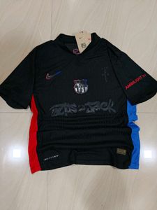 Barcelona Travis Scott Jersey Size L New