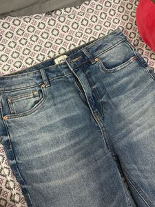 Distressed Denim Jeans