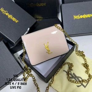 YSL CHAIN SLING WALLET WITH BOX