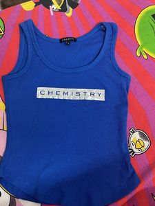 Chemistry Blue Tank Top