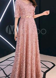 Sparkling Pink Gown
