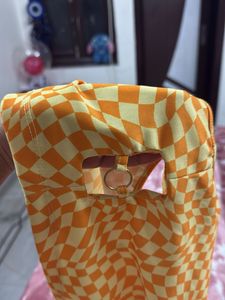 Checkered Cami Crop Top