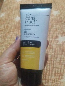 De Cons Truct Gel Sunscreen(New)
