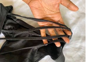 Black Halter Neck Top