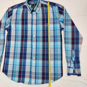 Fred Perry Plaid Shirt - 40