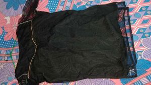 Black Net Top For Women