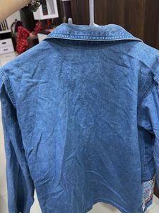 Denim Patchwork Jacket