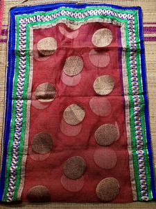 Elegant Maroon Saree