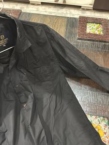 Classic Black Button-Down Shirt