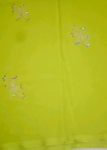 Chumki Work Saree