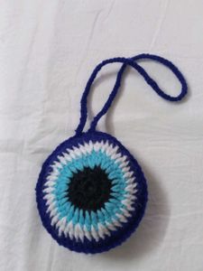 Crochet Evil Eye Hanging Decor