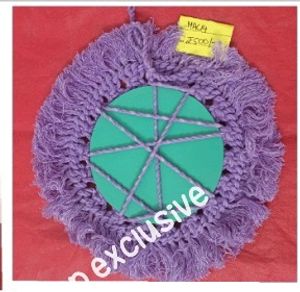 9.5 Macrame Mirror