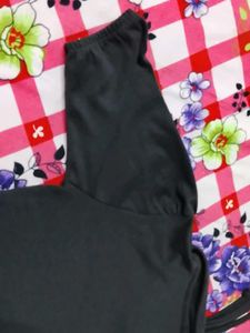 Dark Gray Long Sleeve Top