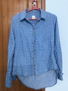 Blue Denim Soft Cotton Shirt