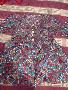 Printed  elastic top