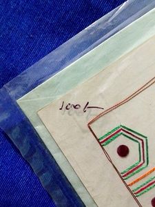 Christmas Greetings Card //  Made With thread