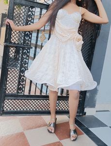 Designer Bra Cut Pattern One Peice Dress