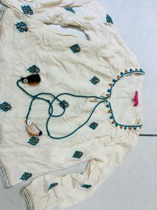 Embroidered Tunic Top